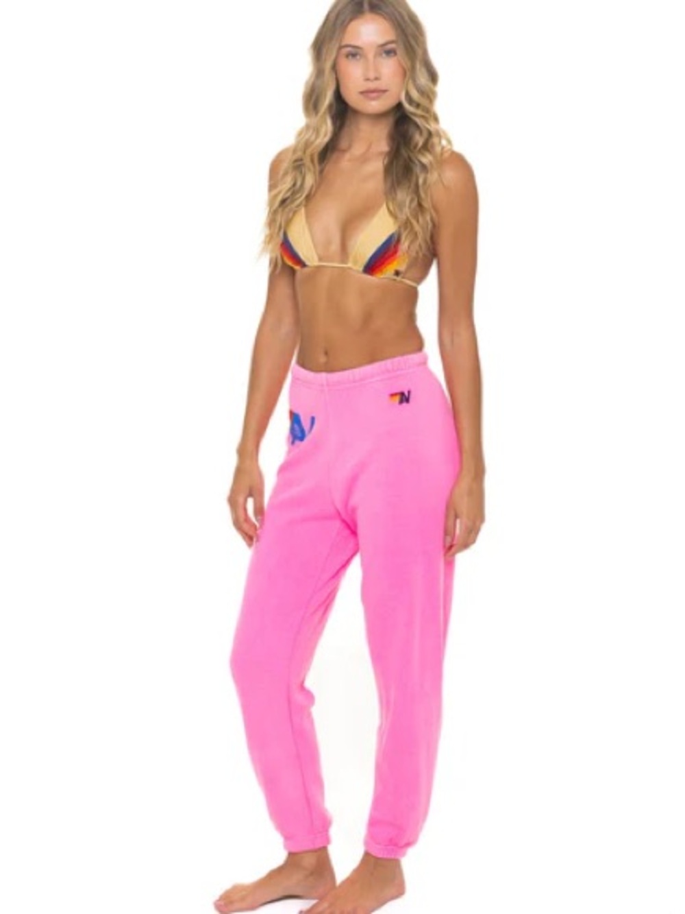 Aviator Nation Pink Sweatpants